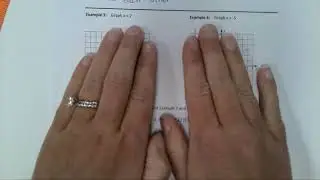 6.3B - Graphing Vertical and Horizontal Lines