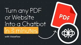 Turn any PDF or website into a chatbot (no code) in 3 minutes with GPT4