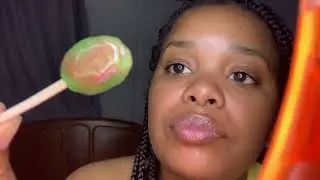 ASMR:: Green Lollipop L!cks for 1 HOUR