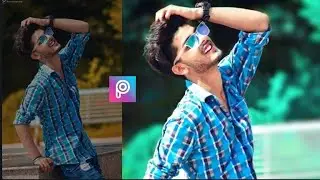 stylish photo editing PicsArt||blue background editing PicsArt||amezing editing