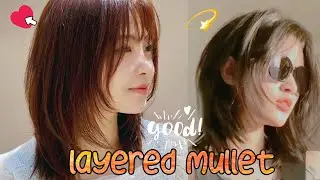 Mullet Layered Haircut✁ TUTORIAL [step by step]✧