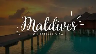 On Arrival Visa For Maldives Honeymoon Package