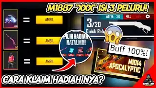 BOCORAN EVENT GRATIS FF BERHADIAH DIAMOND & SG UNGU ! M1887 X - BOCORAN FREEFIRE
