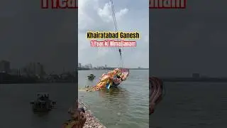 1 Year Tharuvatha Nimajjanam #khairatabadganeshimmersion