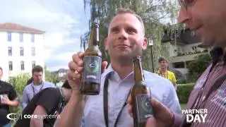 coresystems partner day - beer