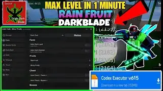 Script Blox Fruit Mobile AUTO FARM  & FREE TRIPLE DARK BLADE | RAIN FRUIT RAID RACE V4| Fluxus Delta