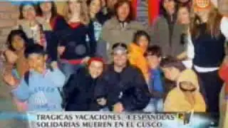 Cuatro españolas solidarias mueren en el Cusco