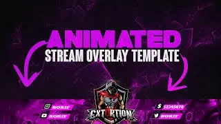 🔥Make This Awesome ANIMATED stream OVERLAY On (Android/ iOS) ||sorif#1