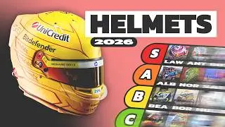 My 2026 Formula 1 Driver Helmet Rankings.