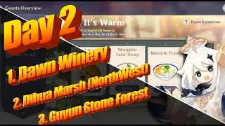 Genshin Impact While It's Warm Event (Day 2)