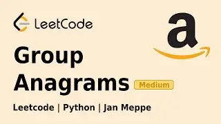 Group Anagrams - Leetcode 49 - Python - Hashmap