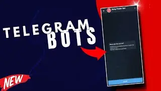New 5 Telegram Bots 2023 || Tamil Tech GK 