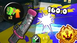 MAXED OUT INKJETS with the Charcoal Decavitator in Splatoon 3 (Top 500)