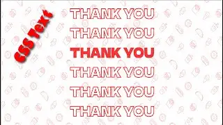 Thank you - mini pure CSS Project | | Mr. Project Designer