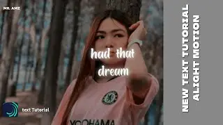 Clean lyrics edit tutorial alight motion | Oscillate + Swing + Wave warp |