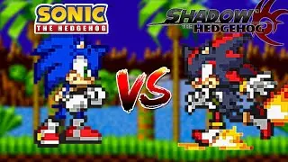 Sonic VS Shadow | Sprite Animation