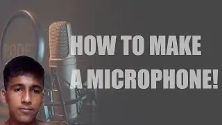 Make Microphone from old Headphone🎤
