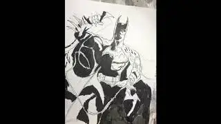 Drawing The Dark Knight (Batman)