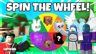 😱 SPIN THE WHEEL TO WIN A *SECRET* PET!!! - Bubble Gum Simulator [ROBLOX]