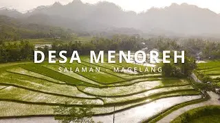 View Aerial Desa Menoreh Salaman - Magelang