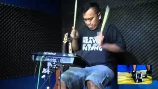 foo fighters - the pretender (cover) using roland spd 30