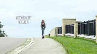 Folding Electric Scooter for Adults - 300W Brushless Motor Foldable Commuter Scooter - HURES18-M5