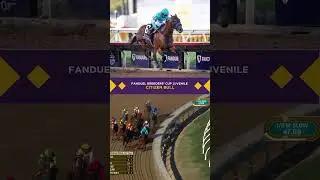 Citizen Bull wins the $2 Million FanDuel #BreedersCup Juvenile!