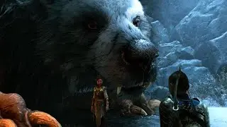 God of War Ragnarök - Reuniting with Angrboda - PS5 4K HDR