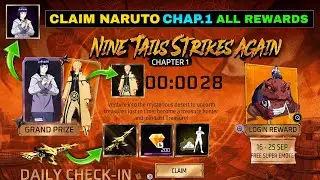 Claim Naruto Event All Free Rewards 🔥 Naruto Return | New Prime Diamond | Ob55 Update | FF New Event