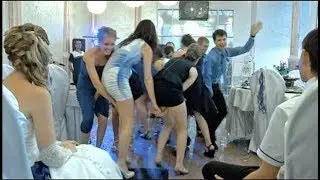 Лучшие приколы   подборка смешных танцев на СВАДЬБЕ!