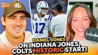 Daniel Jones on Being Indiana Jones, Colts HISTORIC Start, & CONFIDENCE with Steichen & OLine!