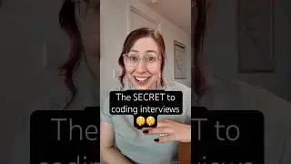 The *secret* to coding Interviews 🤫