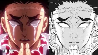 Anime VS Manga - Demons Slayer Season 4 Episode 1