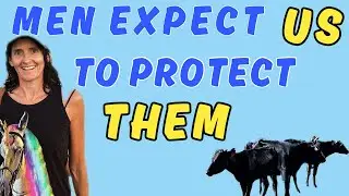 How women are used to shield men from looking like cowards- story time at a bull festival