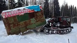 Новая изба в тайге