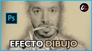 J Balvin EFECTO DIBUJO a mano en PHOTOSHOP | Tutorial