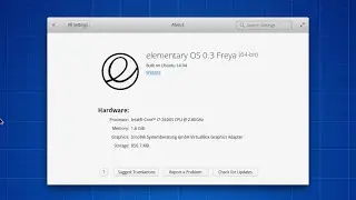 elementary OS Freya Beta 2 - Boot and Desktop
