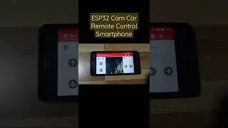 ESP32 Cam Car dengan Remote Control Smartphone Jadul