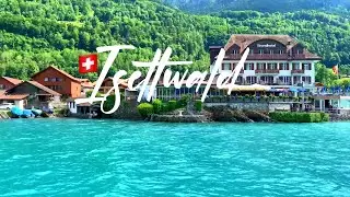 Iseltwald 🇨🇭Steamboat Tour / Charming Swiss Village | Blue Lake Brienz