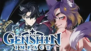 🔴 Крутим Ризли! +проходим Фонтейн [Genshin Impact] 
