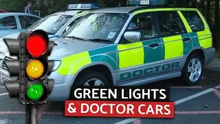 Green Lights on Doctors' Cars Explained - Can They Skip Red Lights?