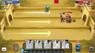 Castle Crush battling.