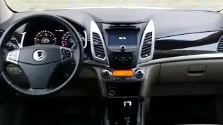 New SsangYong Actyon - detailed overview of the interior space