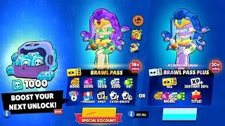 Gods Vs Monsters ! Brawl Pass | New Brawl Stars Season (all rewards)