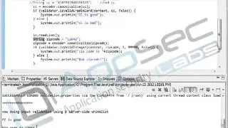 Java Secure Coding: Input Validation 2 5 ESAPI Input Validation