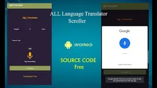 Create Language Translator App Using Android Studio | with Source Code  - AjjuVirus