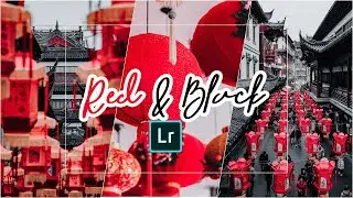 How to edit Red and Black Tone in Lightroom Mobile | Tutorial