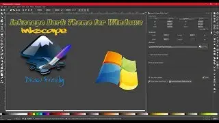 Windows - Change Inkscape theme to dark