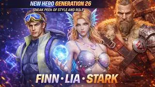 State of Survival Gen 26 Heroes Revealed! Finn, Lia & Stark Sneak Peek | Skills, Style & Roles