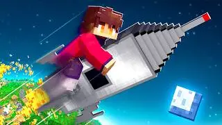 I Went to SPACE in Minecraft!